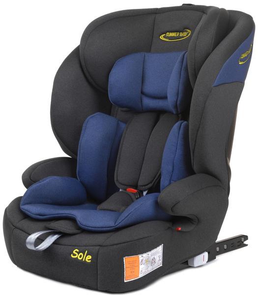 Автокрісло дитяче Summer Baby Sole Isofix 9-36 кг Чорно-синій - фото 2