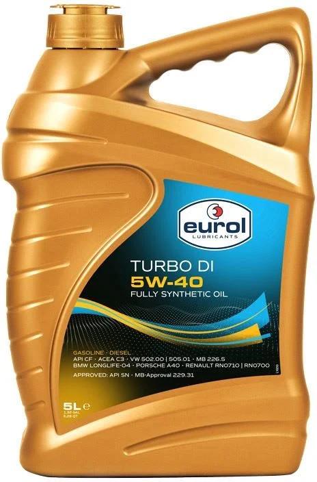 Моторна олива Eurol Turbo DI C3 SN/CF 5W-40 5 л (003331)