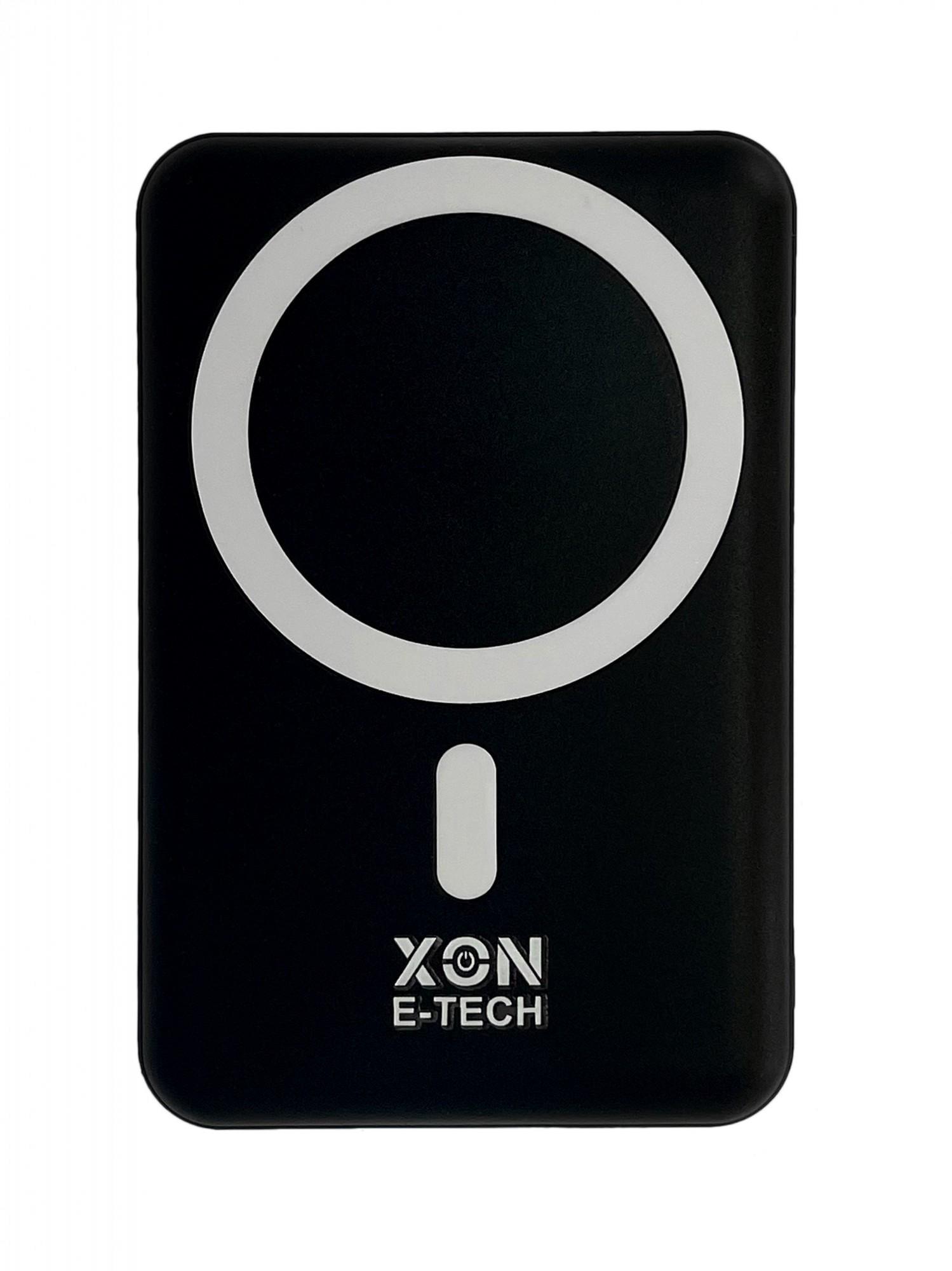Повербанк магнитный беспроводной с подставкой XON PowerBank Magsafe Stand YC1G2 15W 10000 mAh Black (5060948063159 )