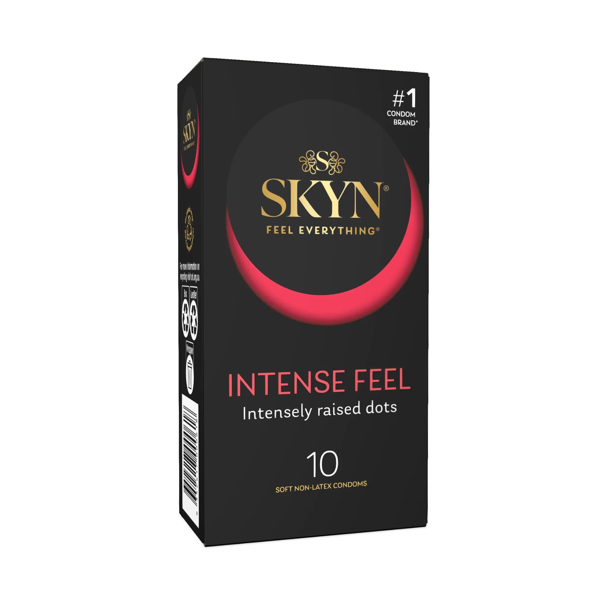 Презервативы SKYN Intense Feel безлатексные с точечной текстурой 10 шт.