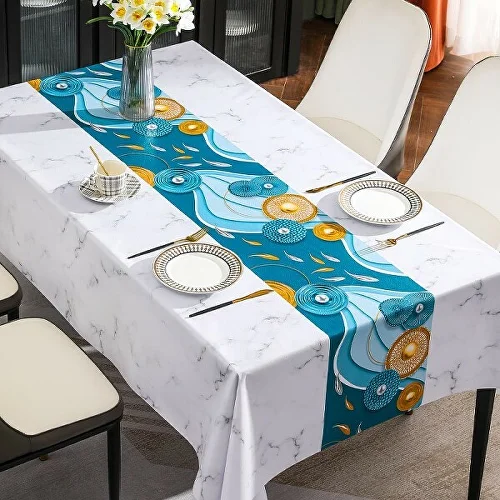 Скатерть для стола C00040-6 водоотталкивающая 140x200 см (C00040-6) - фото 2