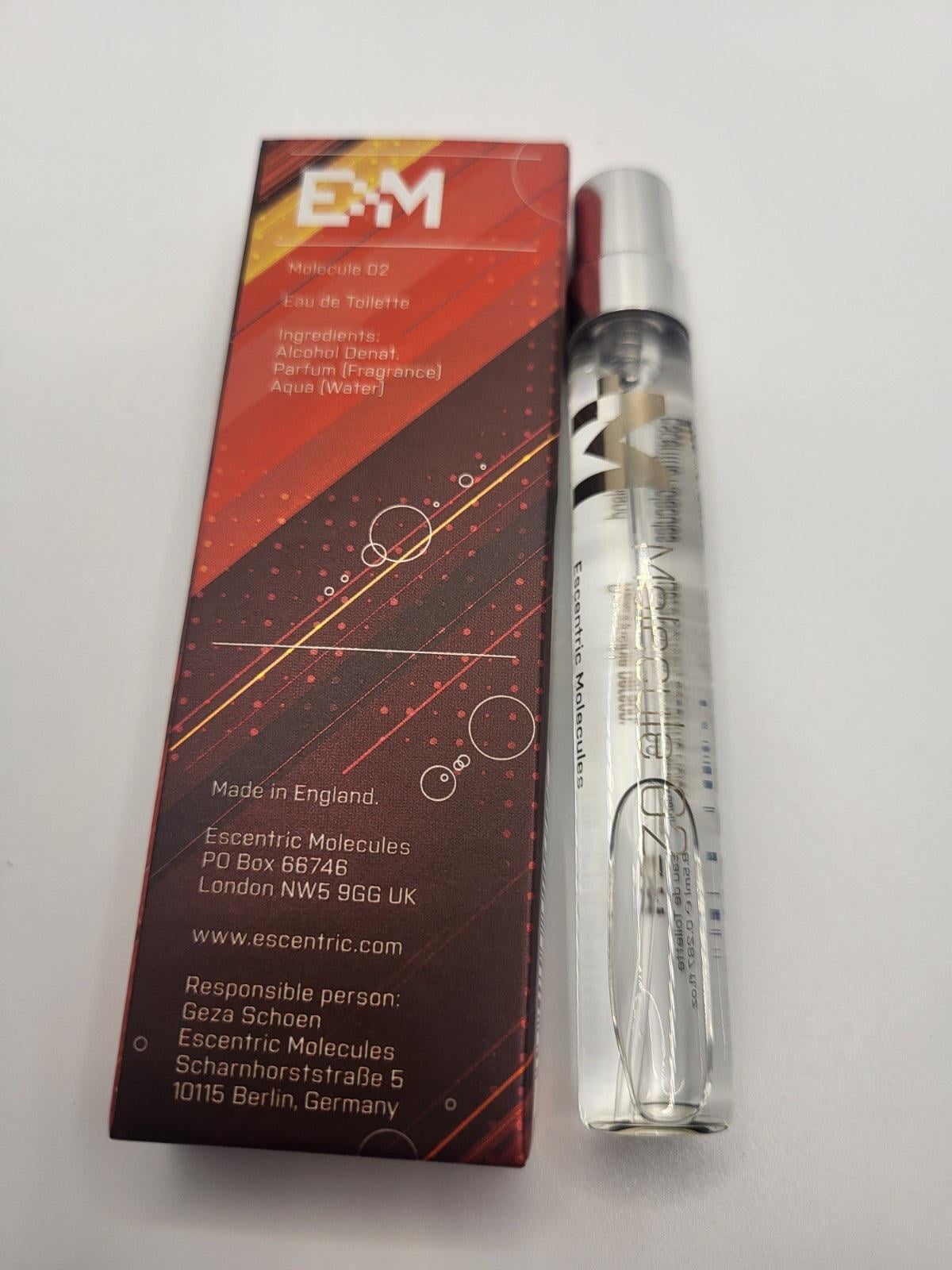 Туалетная вода унисекс Escentric Molecules Molecule 02 8,5 мл миниатюра (383445)