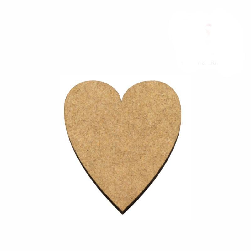 Набор заготовок для декупажа Rosa Talent Сердце МДФ 3 шт. (4820149908786)