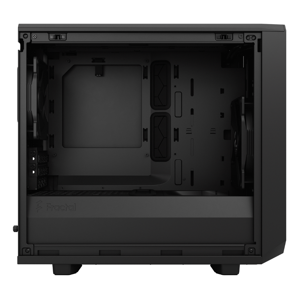 Корпус Fractal Design АТХ Meshify 2 Nano TG darkTint no PSU Black (9822430) - фото 4