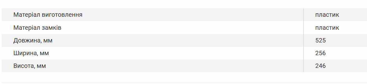 Ящик для інструментів Vitals із пластиковими замками 20" TB-525 - фото 11