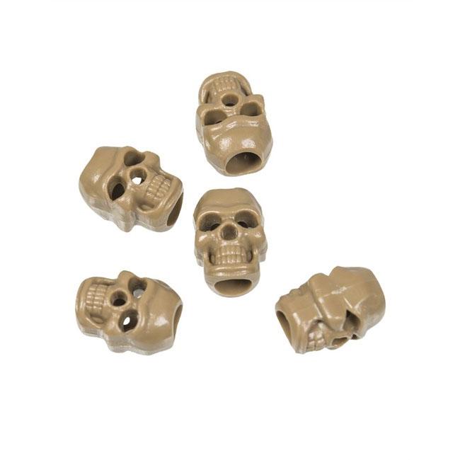 Корки для шнурка Mil-Tec SKULL 10 шт. Coyote