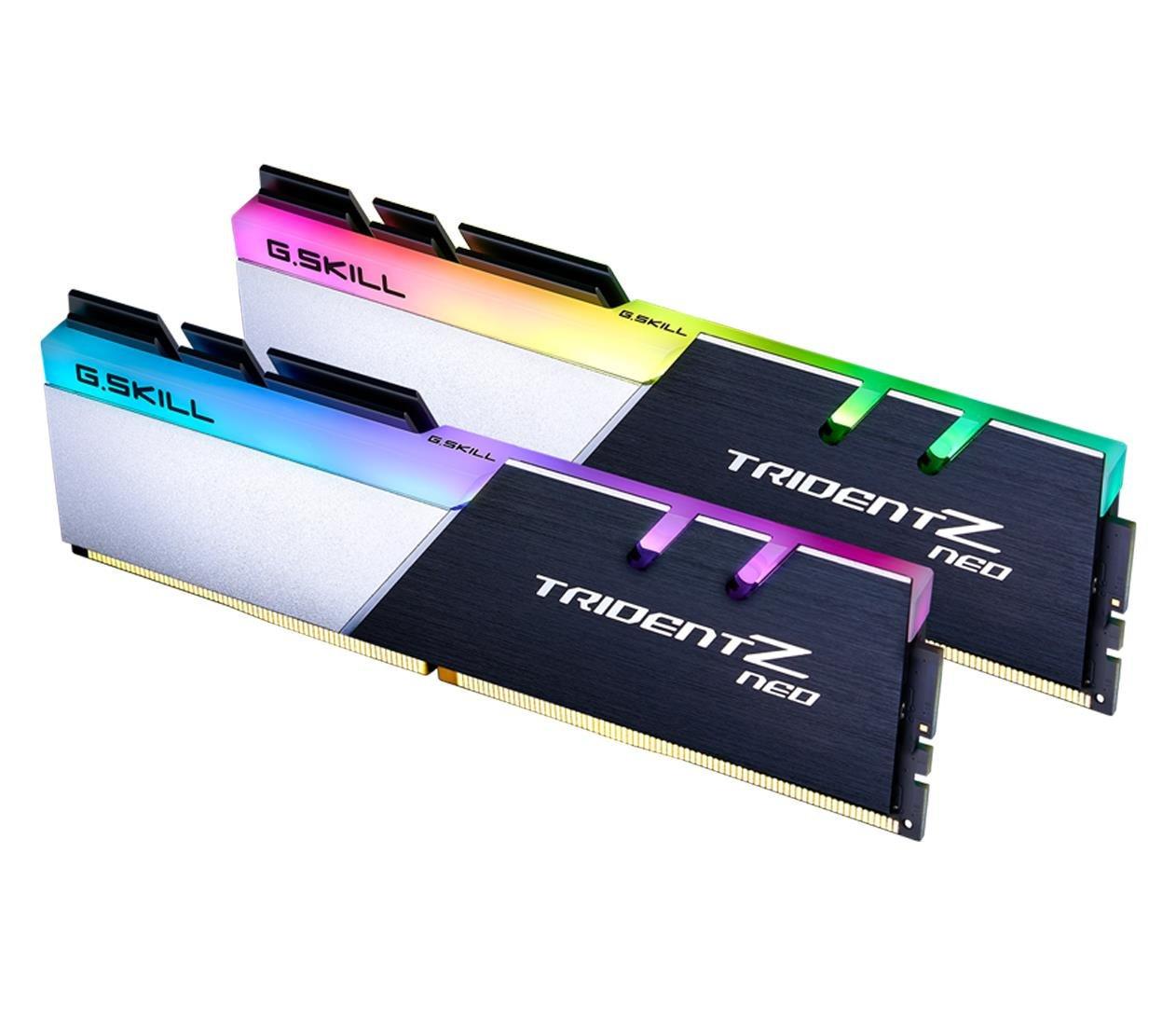 Оперативна пам'ять для ПК G.Skill 32 GB 2x16 GB DDR4 3600 MHz Trident Z Neo (F4-3600C18D-32GTZN) - фото 2