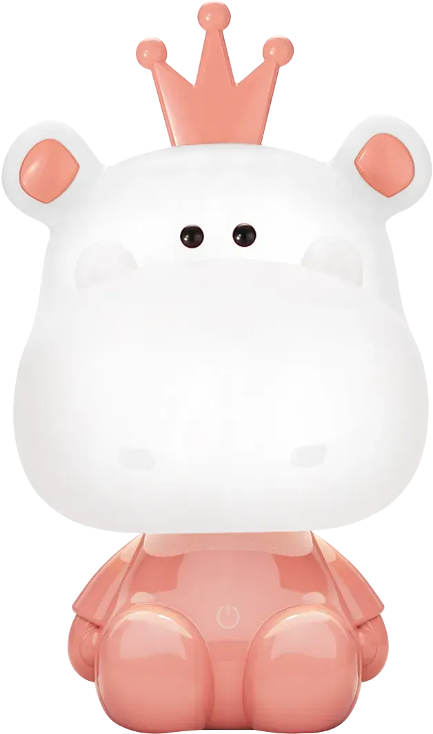 Нічник Zuma Line KDR-613B-PK HIPPO - фото 1 Нічник Zuma Line KDR-613B-PK HIPPO - фото 1