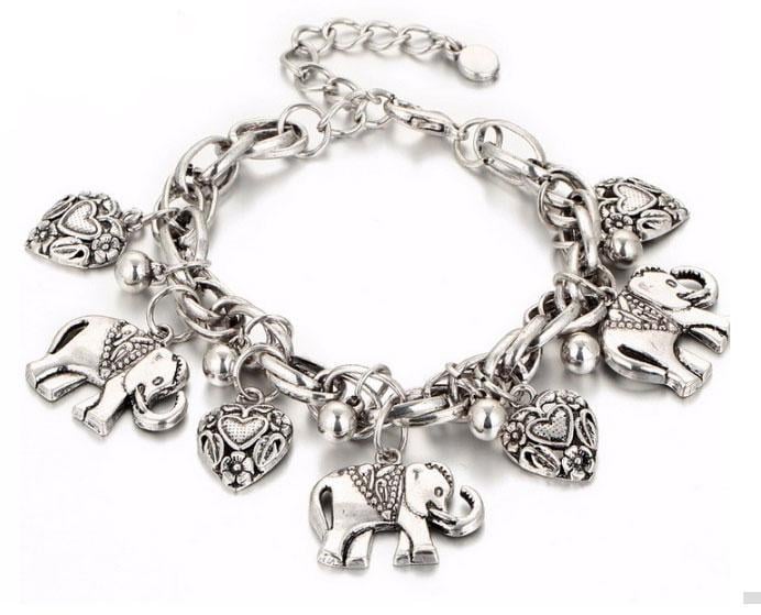 Браслет женский Primo Pulseira Elephant Silver (78263603)