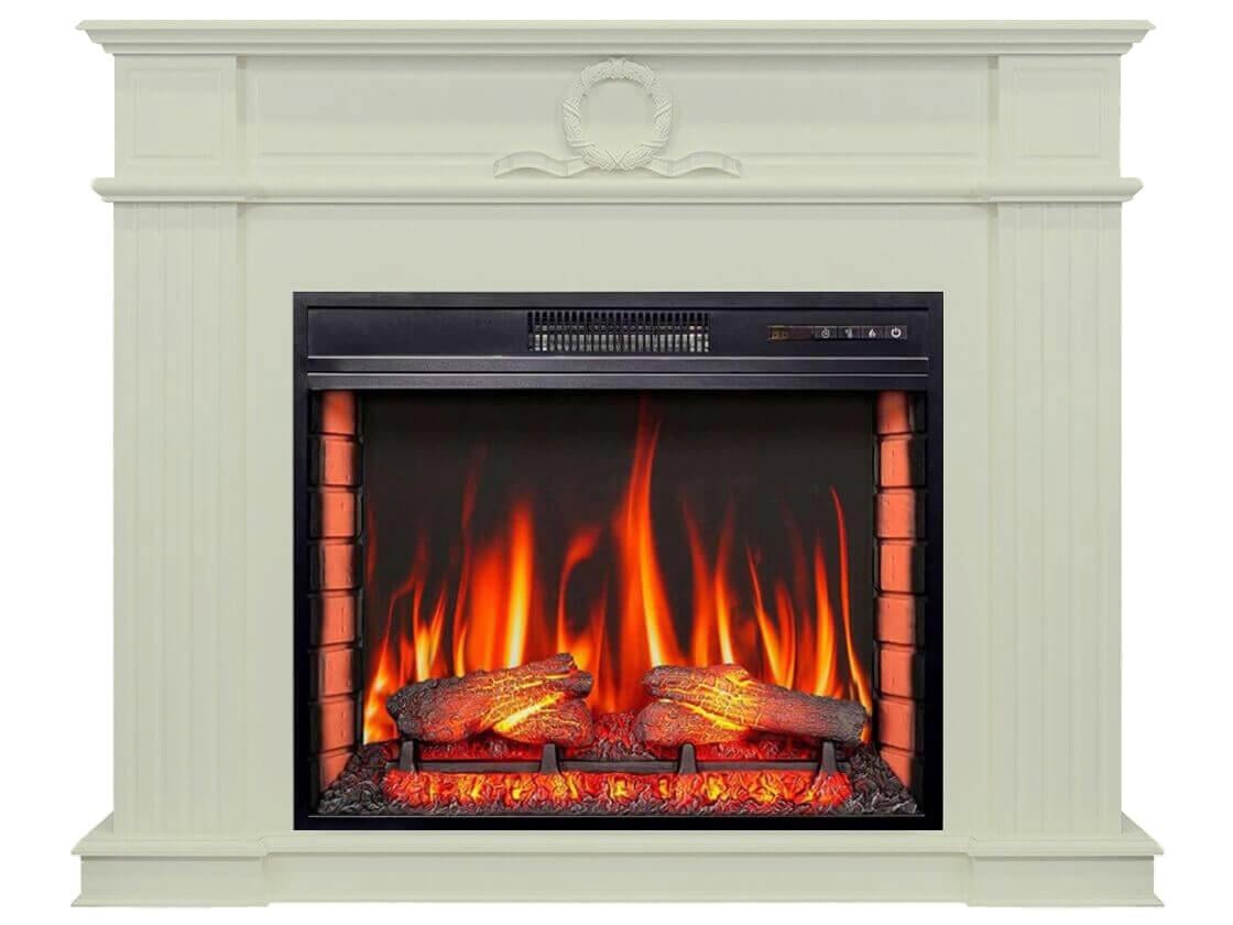 Каминокомплект ArtiFlame NEOCLASSIC AF28S Белый дуб