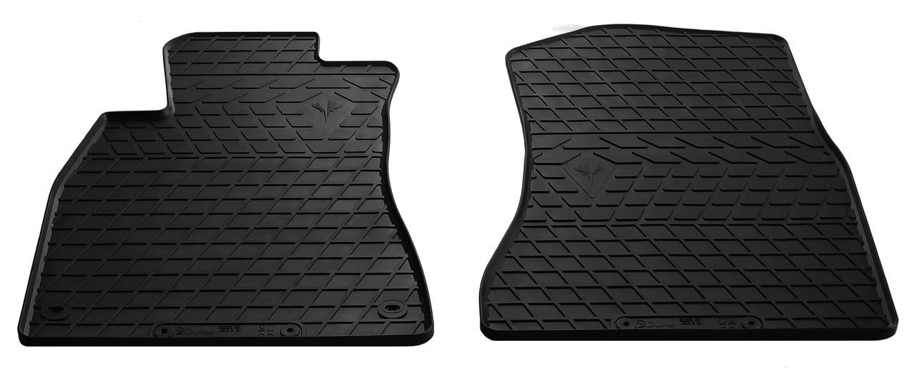 Коврики резиновые Stingray для Lexus IS 05- design 2016 передние 2 шт. (1028082F)