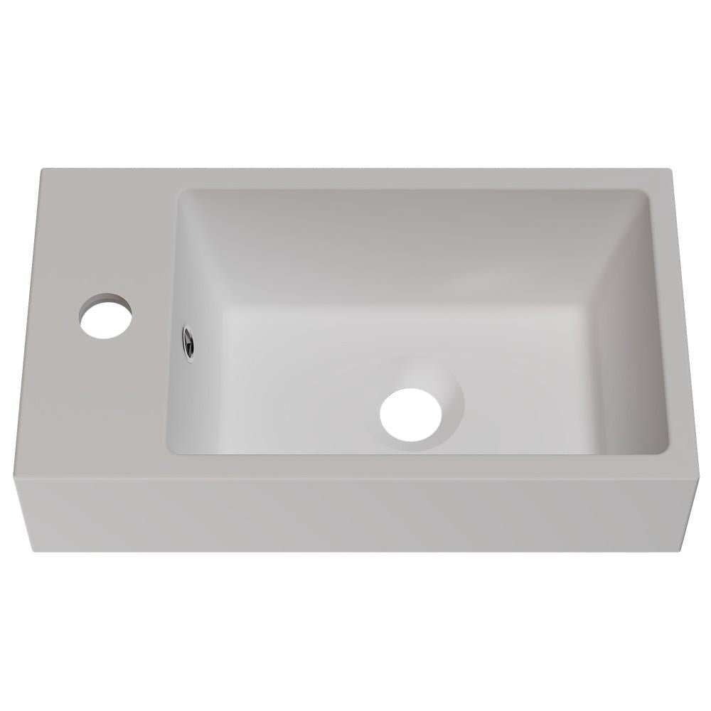 Умывальник накладной Amidicon Mini 450x250 мм прямоугольный Белый матовый (AMD-MINI_45_MAT) Умывальник накладной Amidicon Mini 450x250 мм прямоугольный Белый матовый (AMD-MINI_45_MAT)