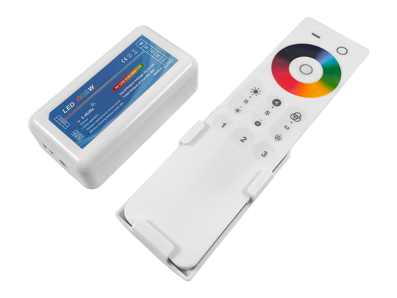 Контроллер RGBW RF 16 А 2,4G 12-24 V радио сенсорный 11 кнопок (8036)