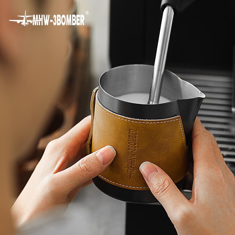 Питчер без ручки для молока MHW-3BOMBER 400 мл Black (P5006) - фото 4 Питчер без ручки для молока MHW-3BOMBER 400 мл Black (P5006) - фото 4