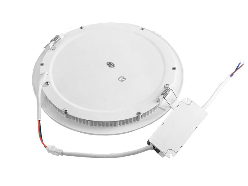 Світильник світлодіодний врізний Downlight SMD90/018B/005R 20 Вт WW + CW + NW круглий (825) - фото 2