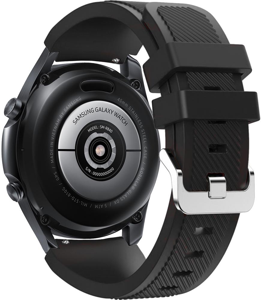 Ремешок Cross для Galaxy Watch 3 45 мм Black (19498) - фото 2