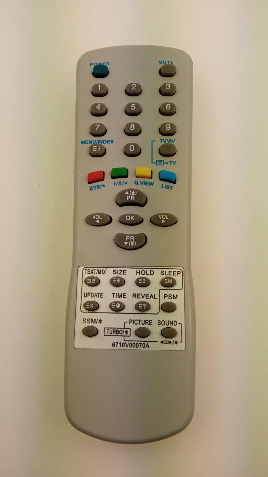 Пульт для LG 6710V00070ATV