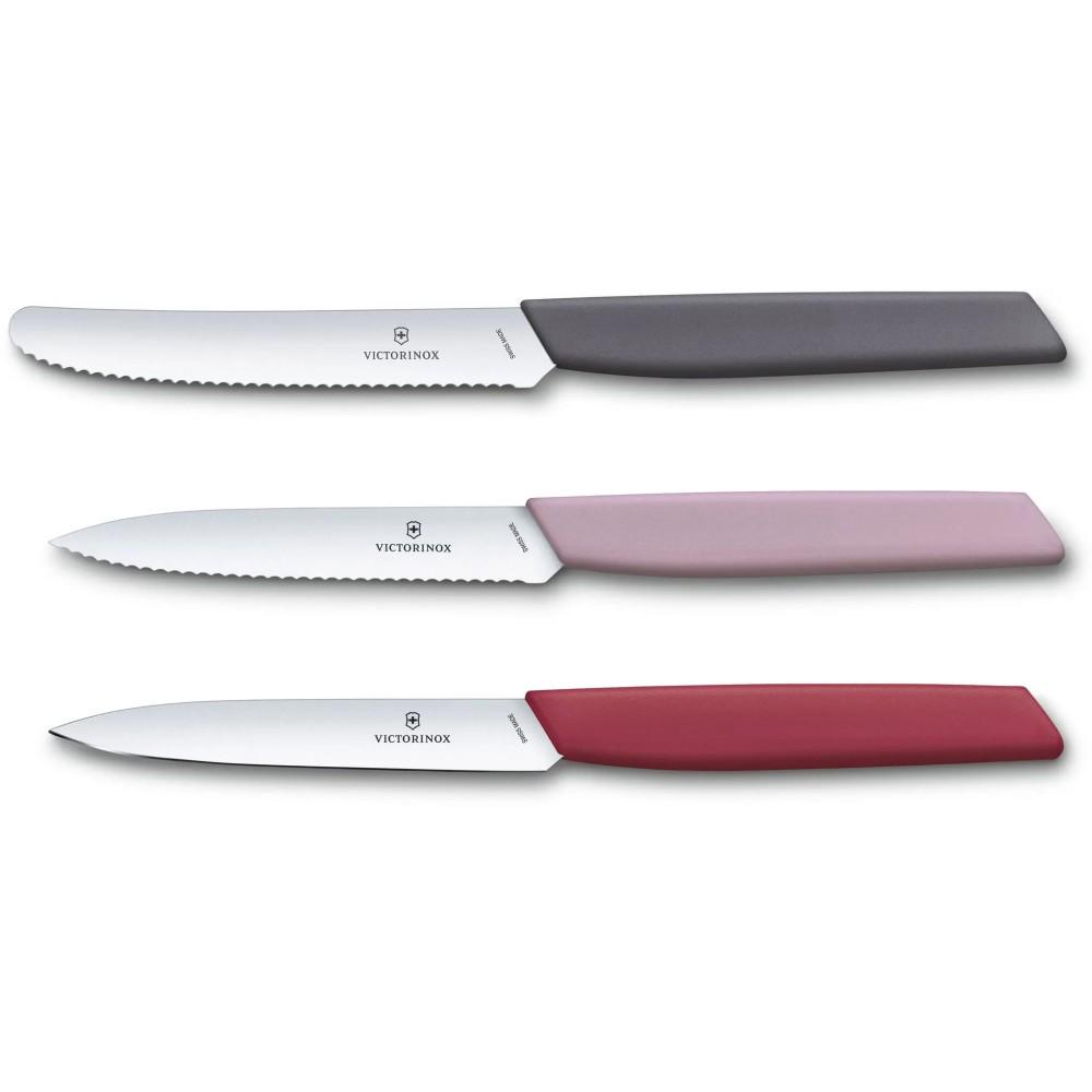 Набір ножів Victorinox Swiss Modern Paring Set 3 шт. (6.9096.3L2) - фото 1