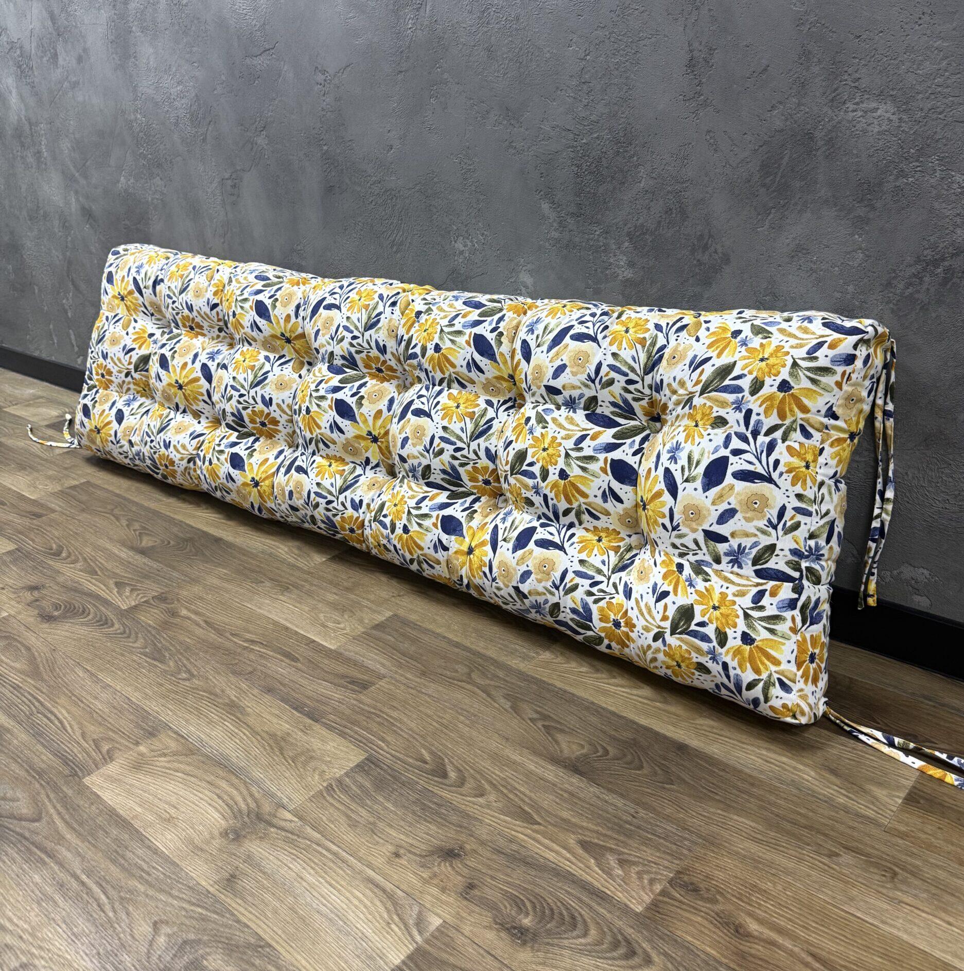 Подушка-спинка Comfort Home Herbarium панама 120х45 см