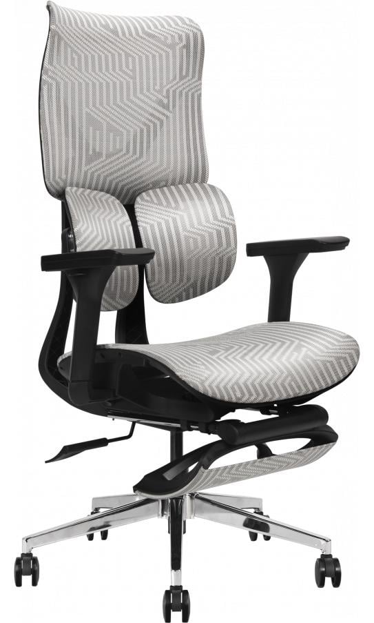 Кресло офисное GT Racer B-3002 Black/Light Grey (1861) Кресло офисное GT Racer B-3002 Black/Light Grey (1861)