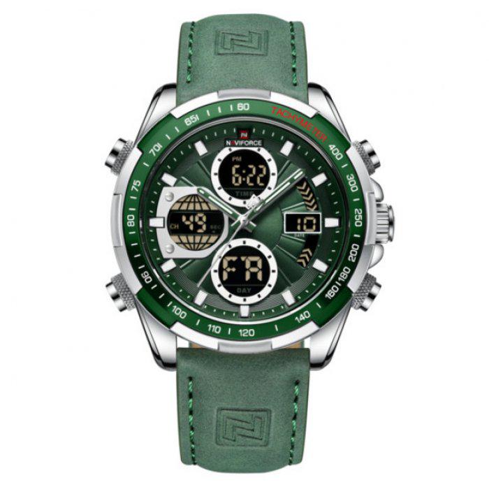 Годинник наручний чоловічий Naviforce Fly Army Green (9545) - фото 1