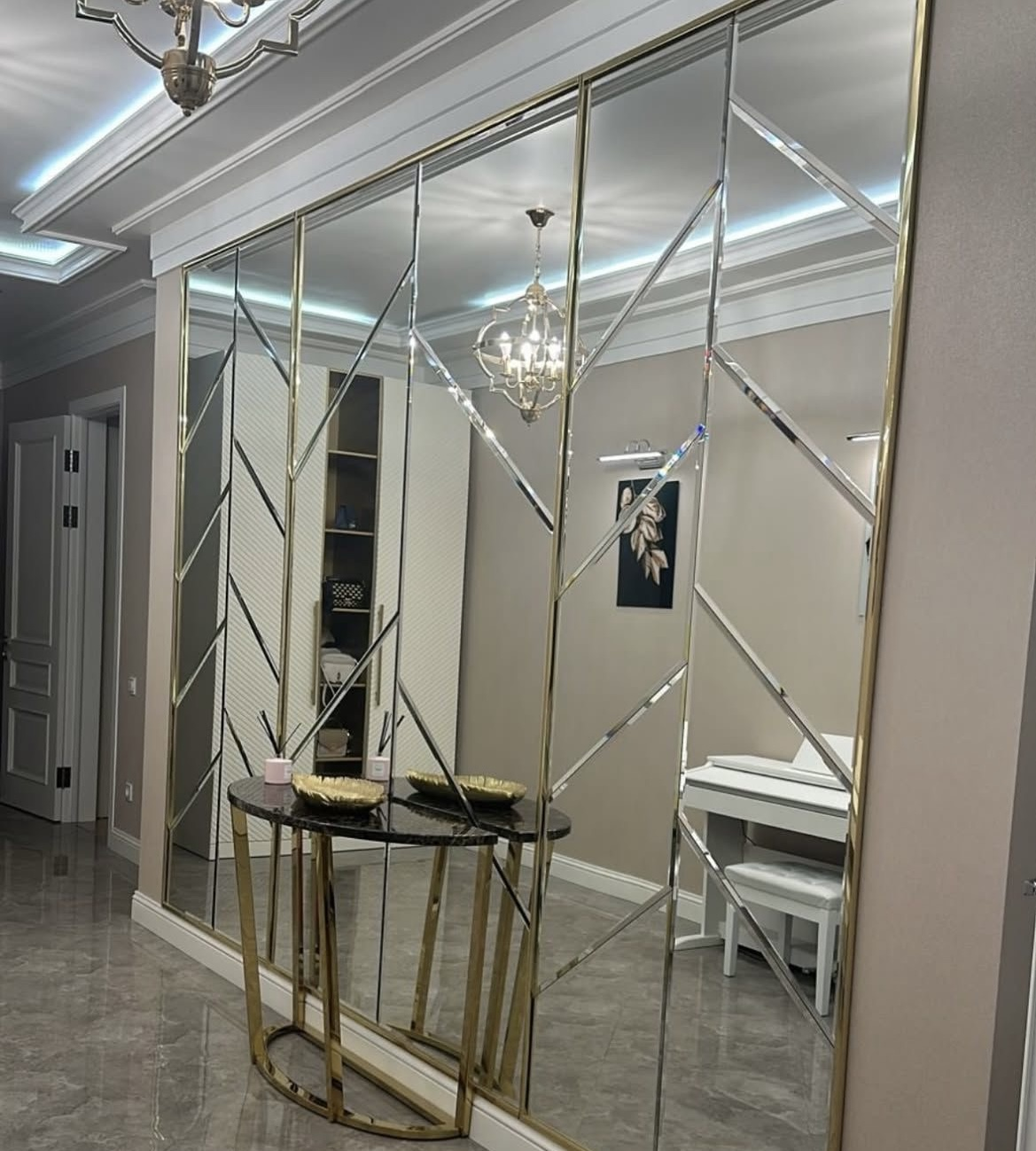 Плитка зеркальная Yuf_Glass 1600х2100 мм (166)