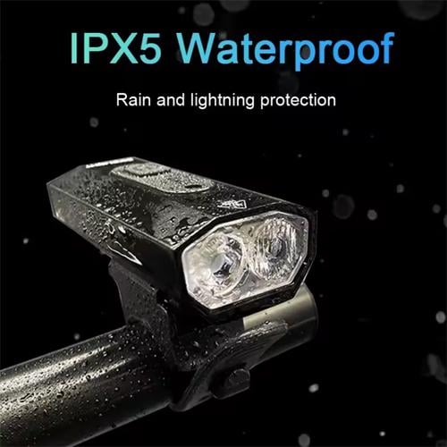 Велофонарь BK-08/01 Pro-2XPE ALUMINUM индикация заряда Waterproof - фото 7