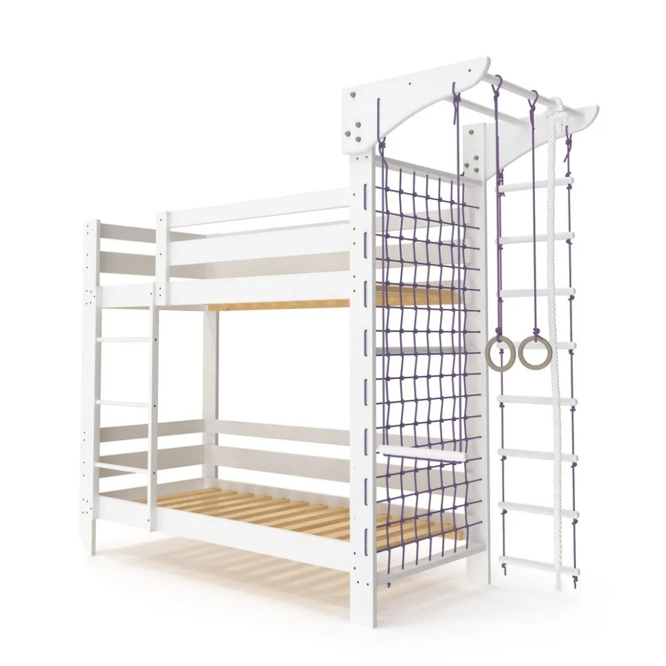 Ліжко двоярусне спортивне SportBaby Babyson 7 80x190 см (2690873658) Ліжко двоярусне спортивне SportBaby Babyson 7 80x190 см (2690873658)