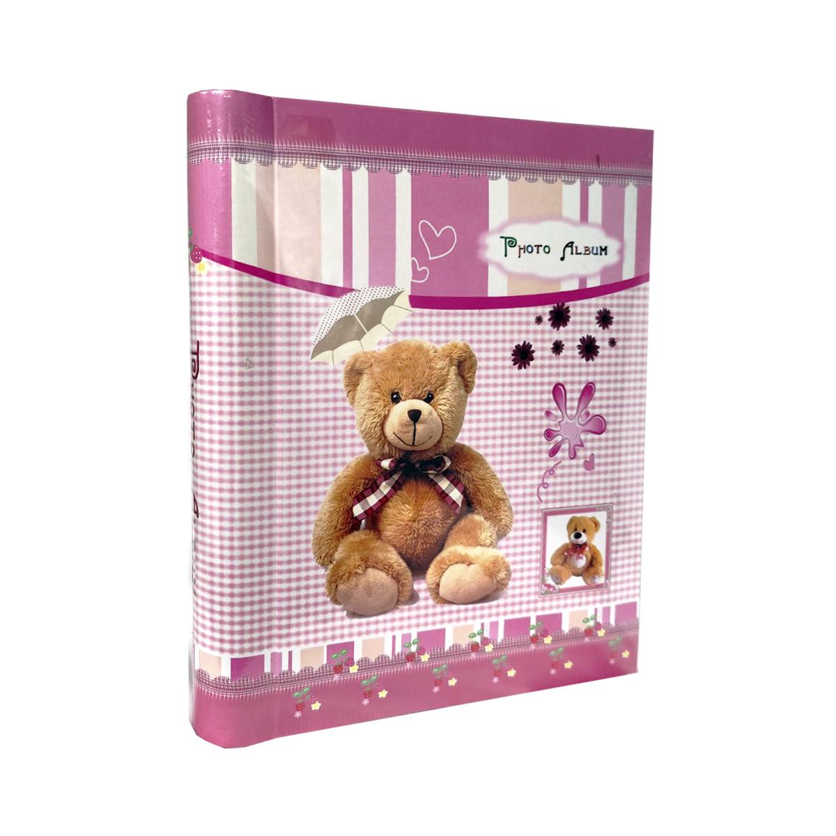 Фотоальбом-самоклейка Gedeon DRS30 BEAR 60 стр. 23x28 см Pink