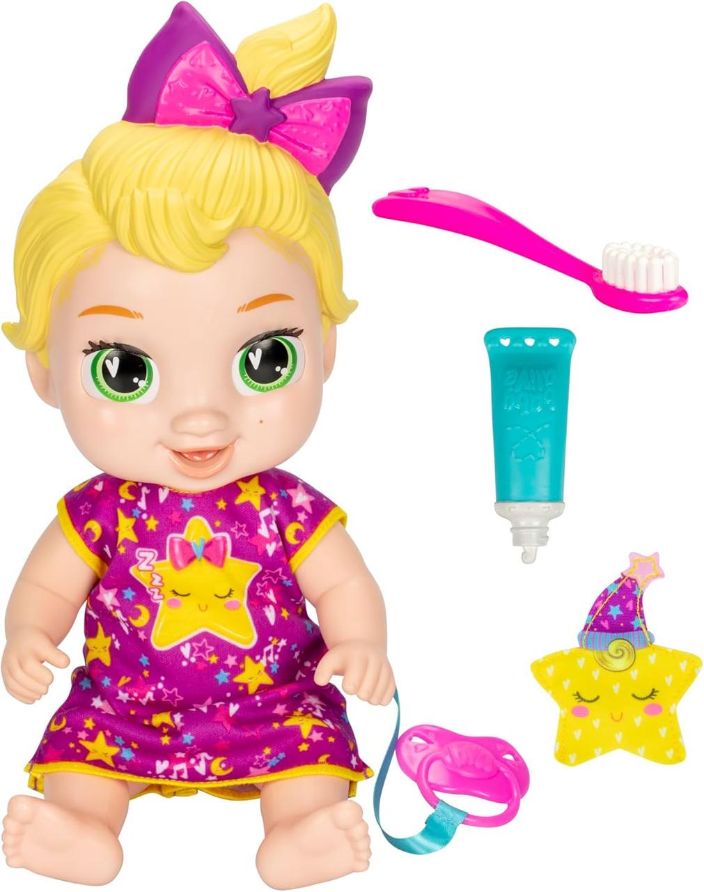 Кукла Лала ГуГу Baby Alive Lil Dreamer LaLa GooGoo Sleepy Baby Doll Set Blonde Hair F9856