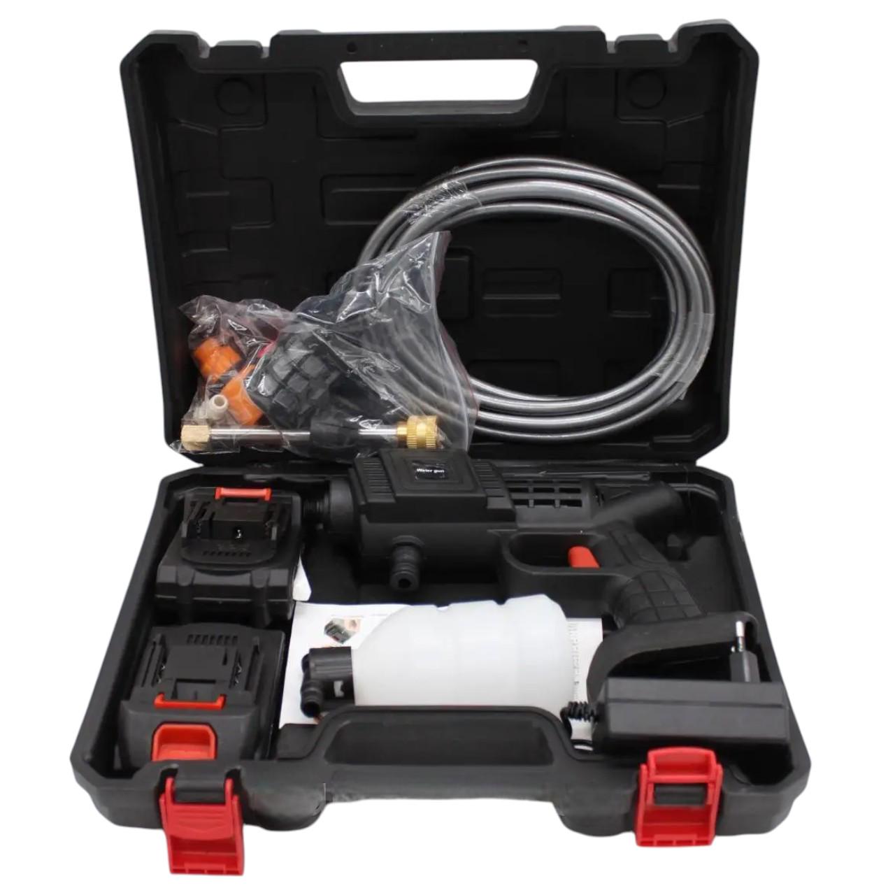 Мийка акумуляторна високого тиску з кейсом і насадками 24 V - фото 6