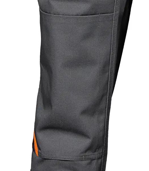 Костюм робочий куртка та напівкомбінезон р. 46 Темно-сірий (26329356) - фото 5 Костюм робочий куртка та напівкомбінезон р. 46 Темно-сірий (26329356) - фото 5