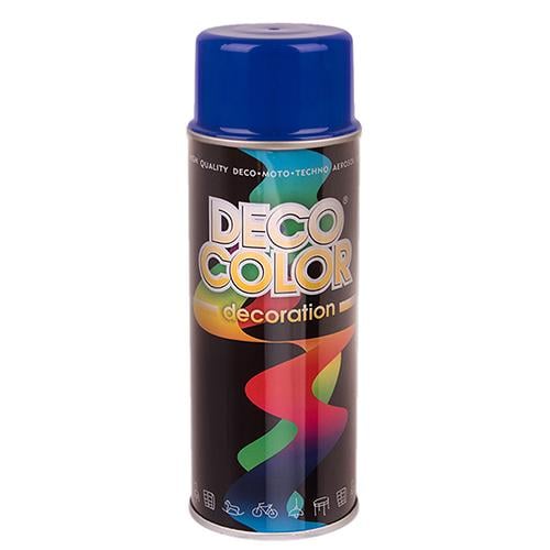 Краска аэрозоль Deco Color Decoration 400мл Blue (RAL5002/62787) Краска аэрозоль Deco Color Decoration 400мл Blue (RAL5002/62787)