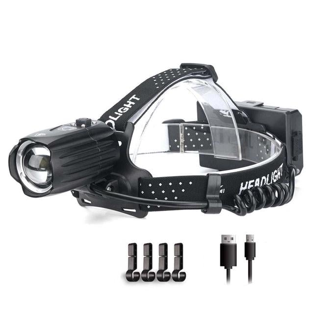 Фонарь налобный BL-T35-P160 3x18650