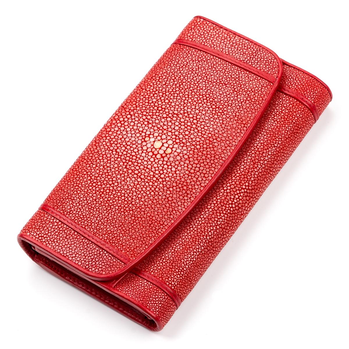 Кошелек женский Stingray leather 18088 кожа Красный
