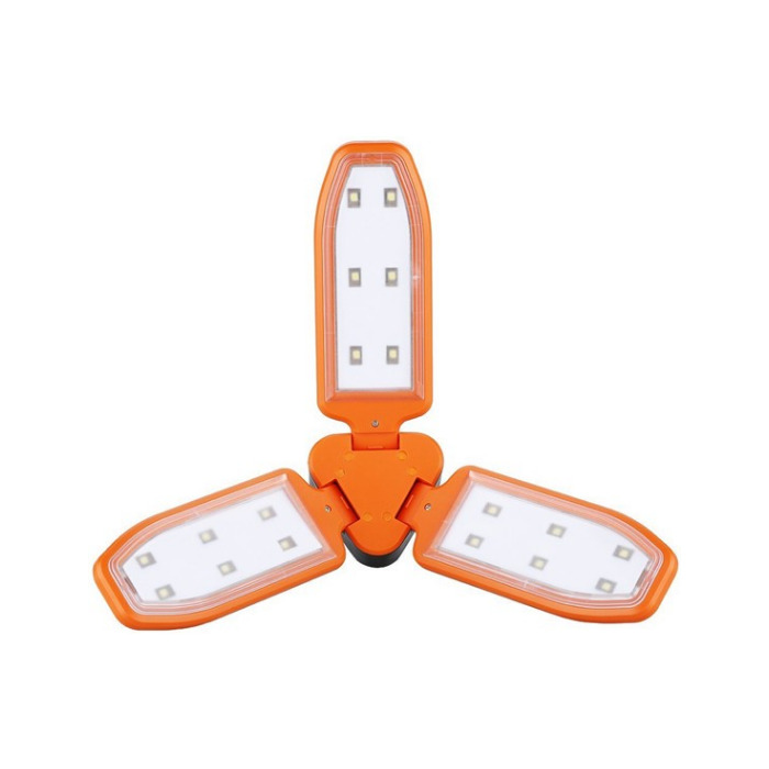 Складаний портативний ліхтар SUNROZ Foldable Solar Lantern на сонячній батареї 18 LED Помаранчевий (SUN7454) - фото 2 Складаний портативний ліхтар SUNROZ Foldable Solar Lantern на сонячній батареї 18 LED Помаранчевий (SUN7454) - фото 2