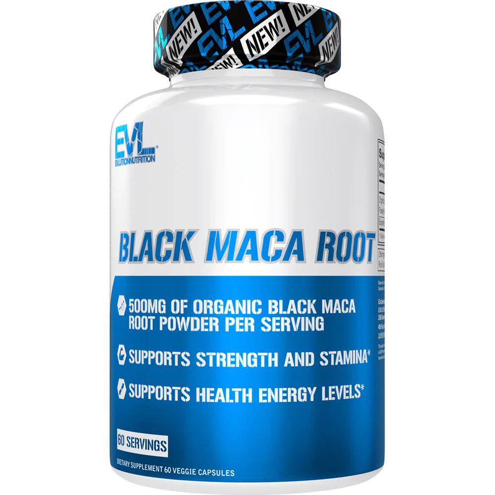 Экстракт черной маки Evlution Nutrition Black Maca Root 60 вег. капс.