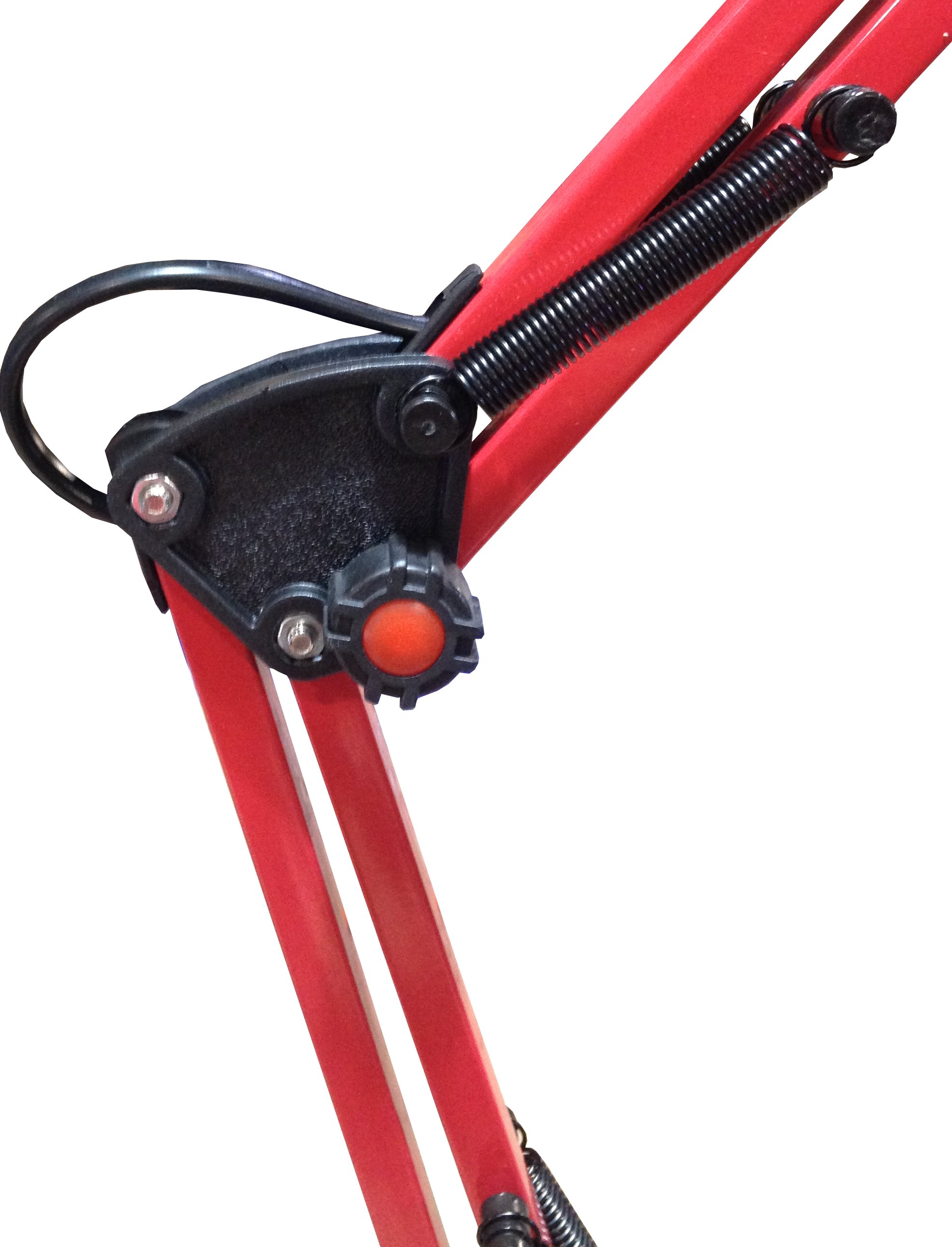 Лампа настільна Lumano 60W E27 CONTE на підставці червона - фото 4 Лампа настільна Lumano 60W E27 CONTE на підставці червона - фото 4