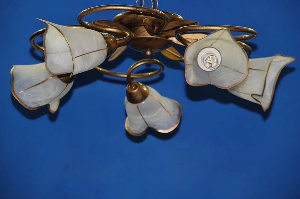 Люстра с плафонами Ray L90528C/5 (IR005921)