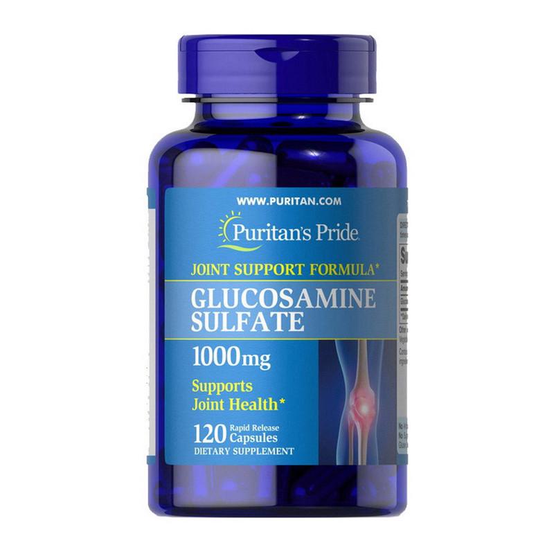 Глюкозамин Puritan's Pride Glucosamine Sulfate 1000 мг 120 капс. (10391-01)