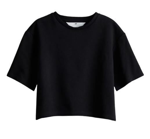 Топ H&M 1230356 146 см Чорний