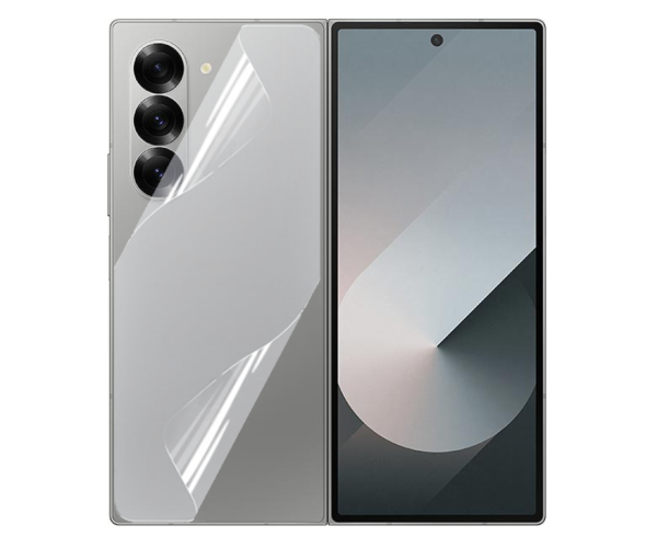 Противоударная гидрогелевая пленка Hydrogel Film для Samsung Galaxy Fold6 на заднюю панель, Transparent
