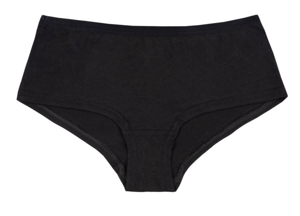 Комплект женских трусиков-шорт женских хлопковых Vivioji TRW-20-5 2 шт. XS Черный (12323)