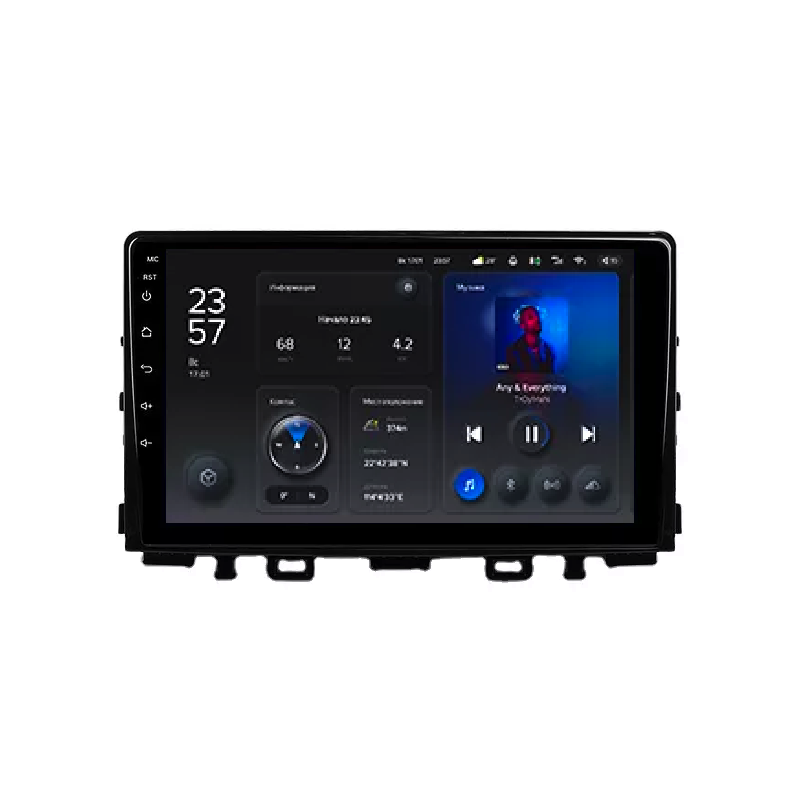 Автомагнітола штатна Teyes X1 для Kia Rio YB KX Cross 2016-2020 Android 2/32 Гб Wi-Fi/4G (1665502300)