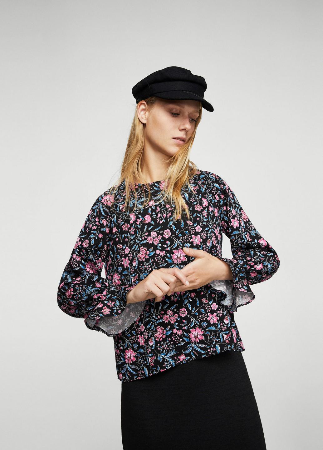 Блузка Mango XS Черный (2000000825243) - фото 9 Блузка Mango XS Черный (2000000825243) - фото 9