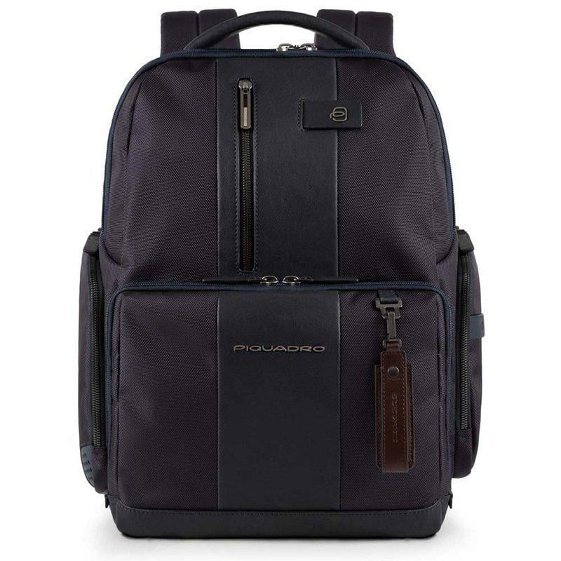 Городской рюкзак Piquadro CA4439BRBM_BLU BAGMOTIC 15,6"/iPad Air/Pro с RFID/USB/антивор Blue (12706)