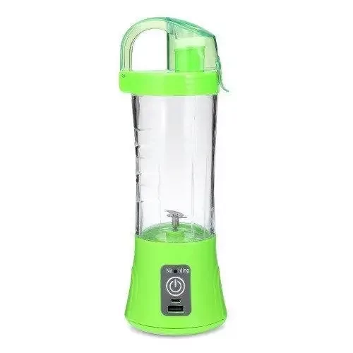 Блендер портативный UKC Smart Juice Cup Fruits USB Зеленый - фото 1