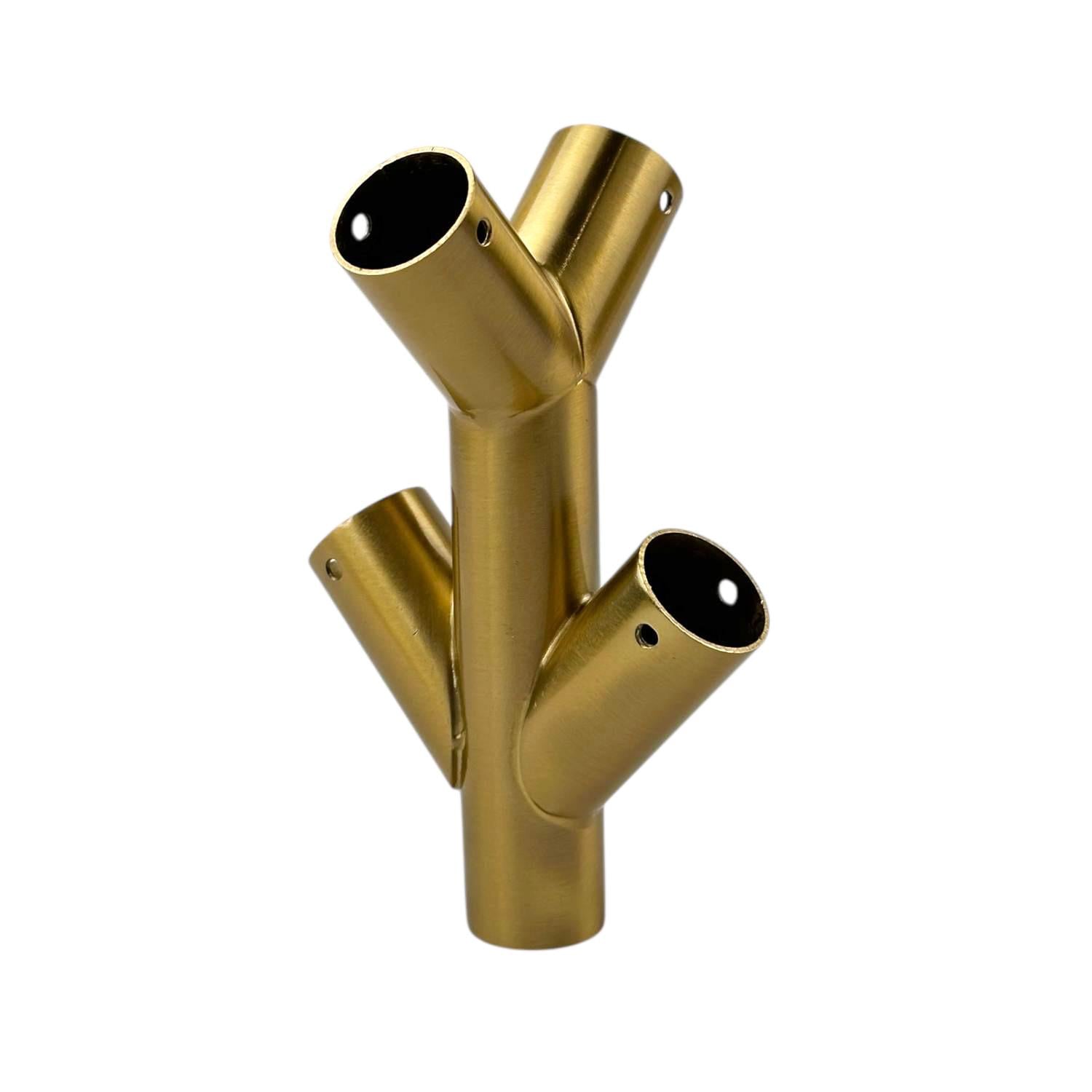 Кріплення Y-подібне для гнучкого неону 20 мм Бронза