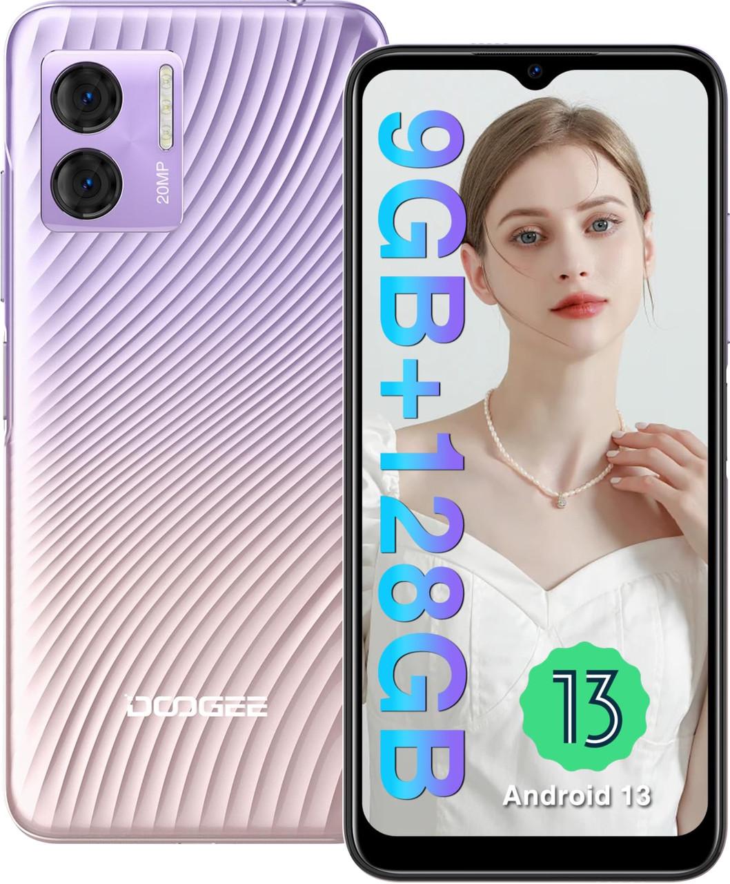 Смартфон Doogee N50S Global Version 4/128GB Fairy Pink (2365473407)