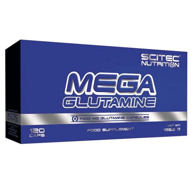 Амінокислота Scitec Mega Glutamine 120 капс. (4747)